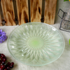 Green Embossed Dinner Plate YD-PTE-011