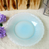 Blue Embossed Dinner Plate YD-PTE-010