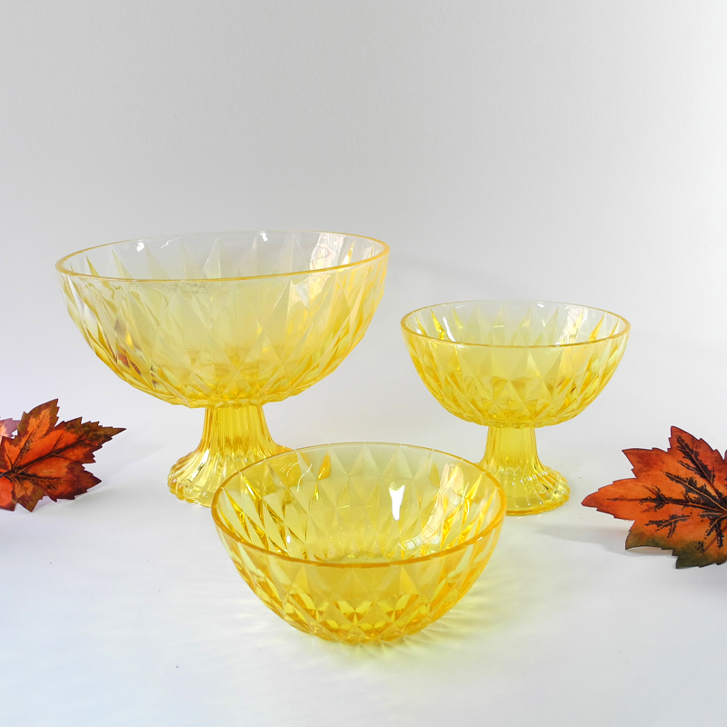 Yellow Tiered Dinner Plate YD-PTE-001