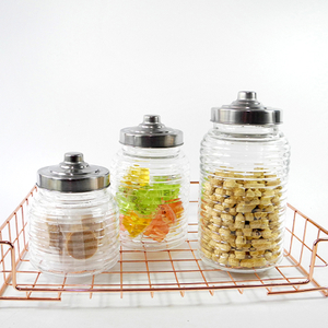 Cylinder Glass Storage Jar YD-STJ-015