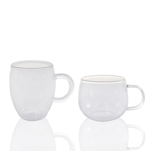Glass Cup with Handle YD-CUP-021