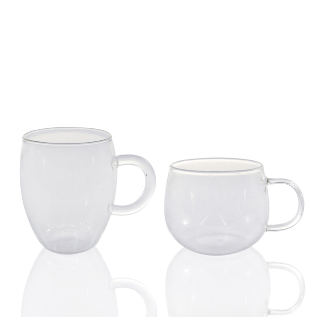 Glass Cup with Handle YD-CUP-021
