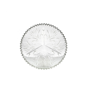Lace Glass Plate YD-GLSP-010