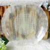 Flower Pattern Glass Plate YD-GLSP-015