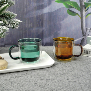 Double Layer Cup With Handle YD-CUP-042