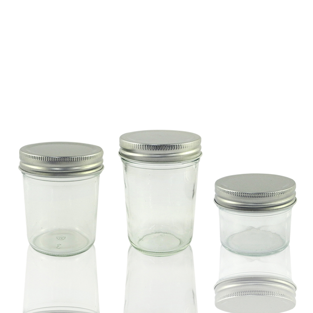 Transparent Glass Jam Jar YD-JAR-004