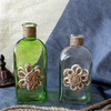 Braided Flowers Glass Bottle YD-BOT-011