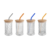 Embossed Pattern Straw Cup YD-CUP-006