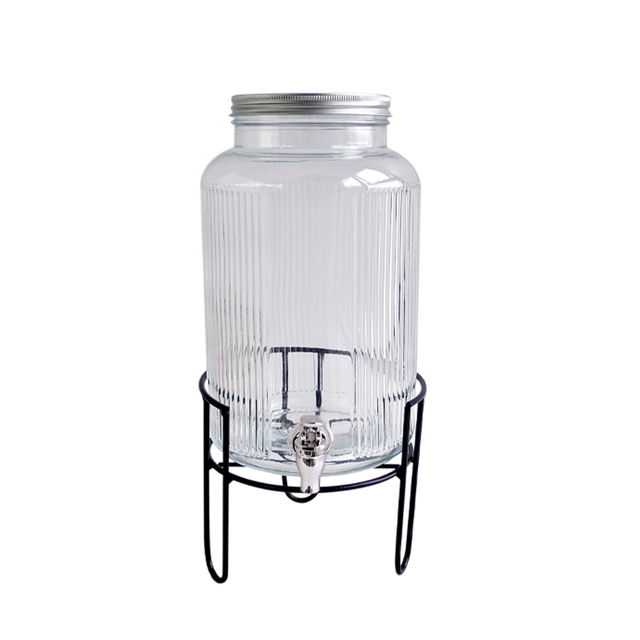 Stripe Jug With Base YD-JUG-004