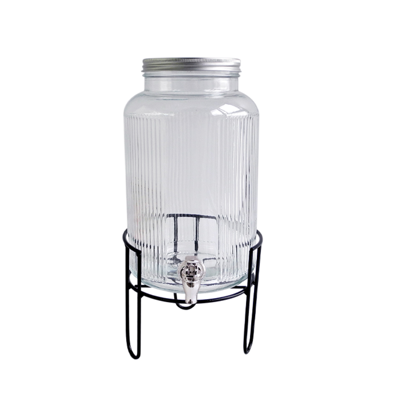 Stripe Jug With Base YD-JUG-004