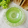 Green Glass Dish Set YD-BOW-004
