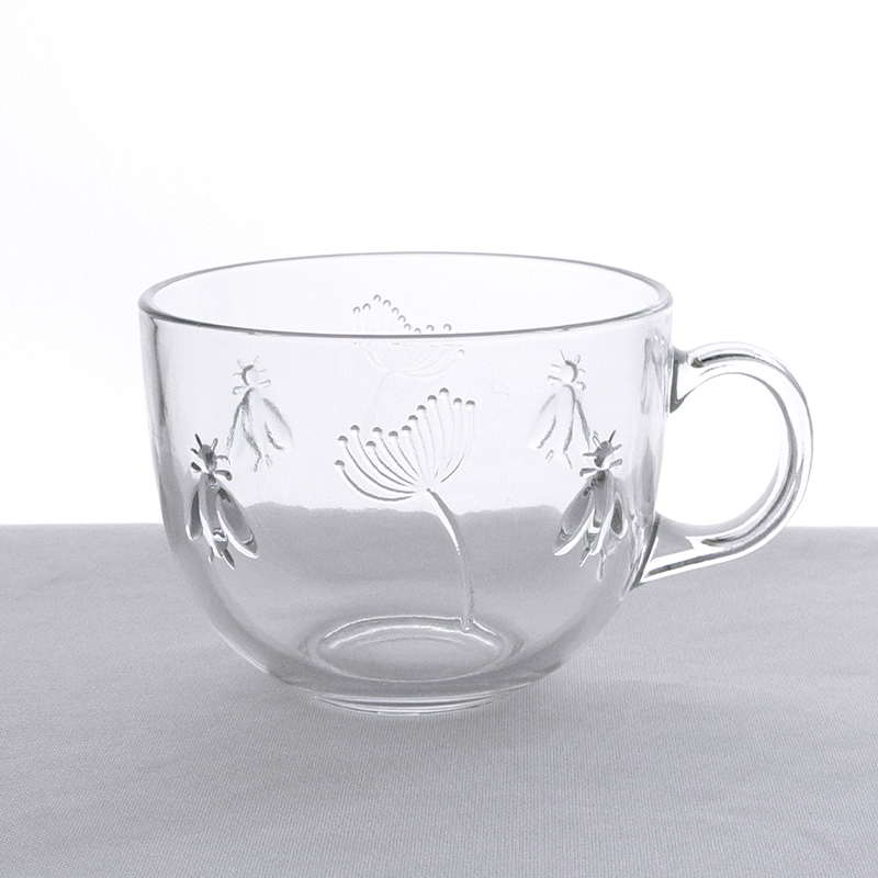 Glass Cup with Handle YD-CUP-020