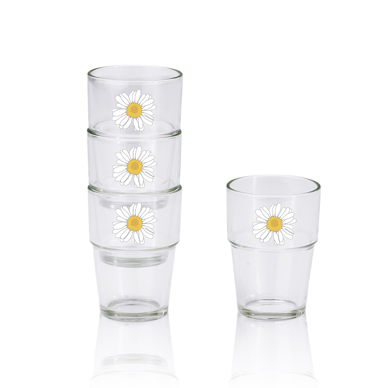 Bamboo Knot Glass Cup YD-CUP-009