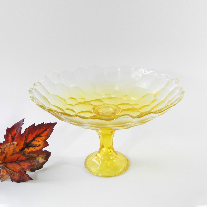 Yellow Tiered Dinner Plate YD-PTE-001