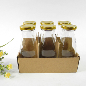 Clear Glass Milk Storage Jar YD-STJ-004