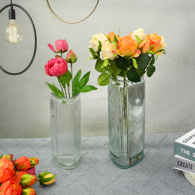 Transparent Glass Vases YD-CGV-008