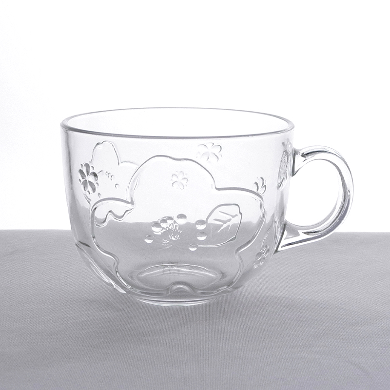 Glass Cup with Handle YD-CUP-020