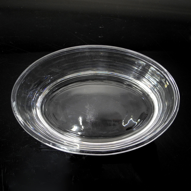 Transparent Round Glass Plate YD-GLSP-007