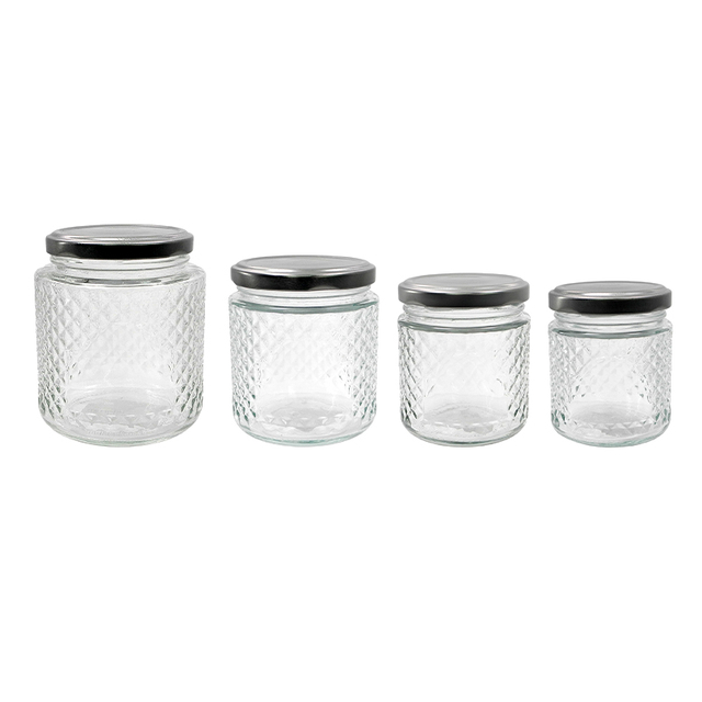 Diamond-patterned Storage Jar YD-STJ-058
