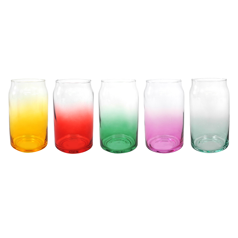 Colored Gradient Glass Cup YD-CUP-090