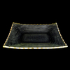 Striped Gold Hot Bending Plate YD-HBP-020