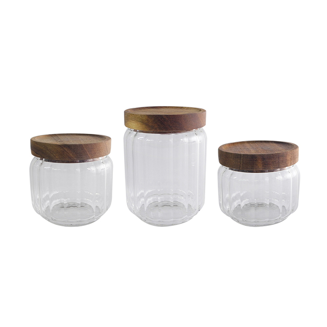 Line High Borosilicate Storage Jar YD-STJ-041