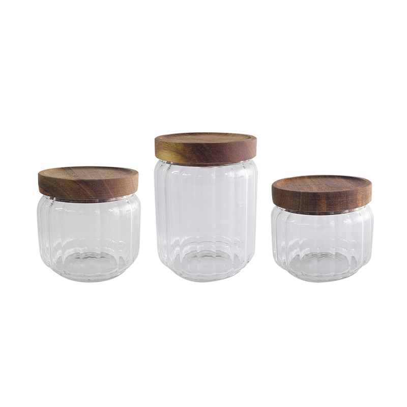 Line High Borosilicate Storage Jar YD-STJ-041