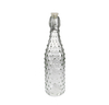 Relief Transparent Glass Clasp Bottle YD-BOT-046