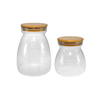 Polished Wooden Lid with High Borosilicate Glass Storage Jar YD-STJ-103