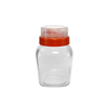 Red Lidted High Borosilicate Glass Honey Storage Jar YD-STJ-110