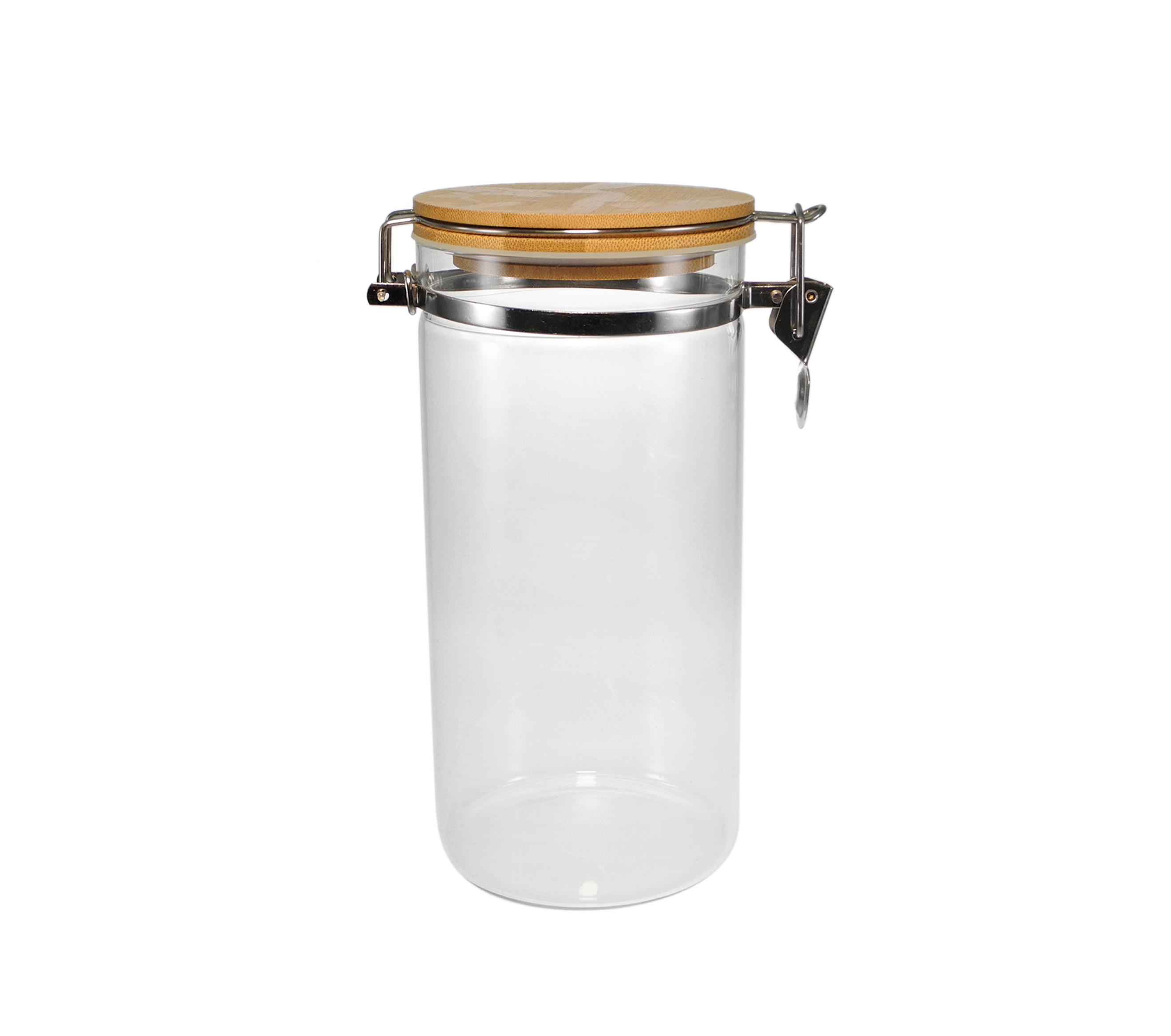 Wooden Sealed Cover with High Borosilicate Glass Storage Tank YD-STJ-106