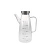 Polished Surface Scale Line High Borosilicate Glass Kettle YD-KEL-003