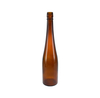 Round Cylindrical Glass Wine Bottle with A Closed Shoulder Section YD-BOW-010
