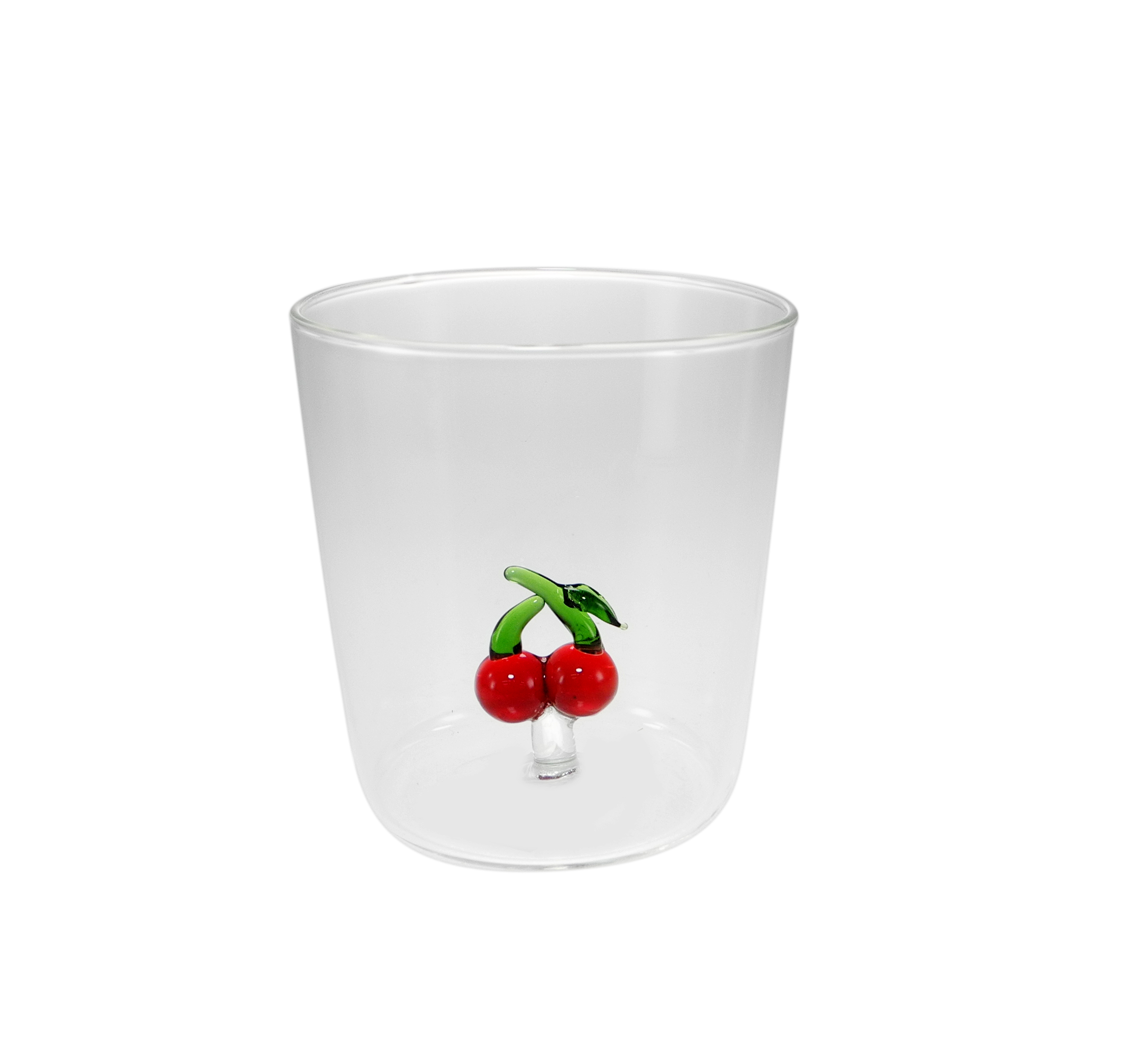 Fruit Decoration Borosilicate Glass Cup YD-CUP-138