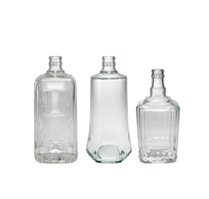 Transparent Glass Wine Bottle YD-BOW-017