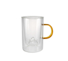 High Borosilicate Glass Cups with Mountain Interior Design YD-CPU-121