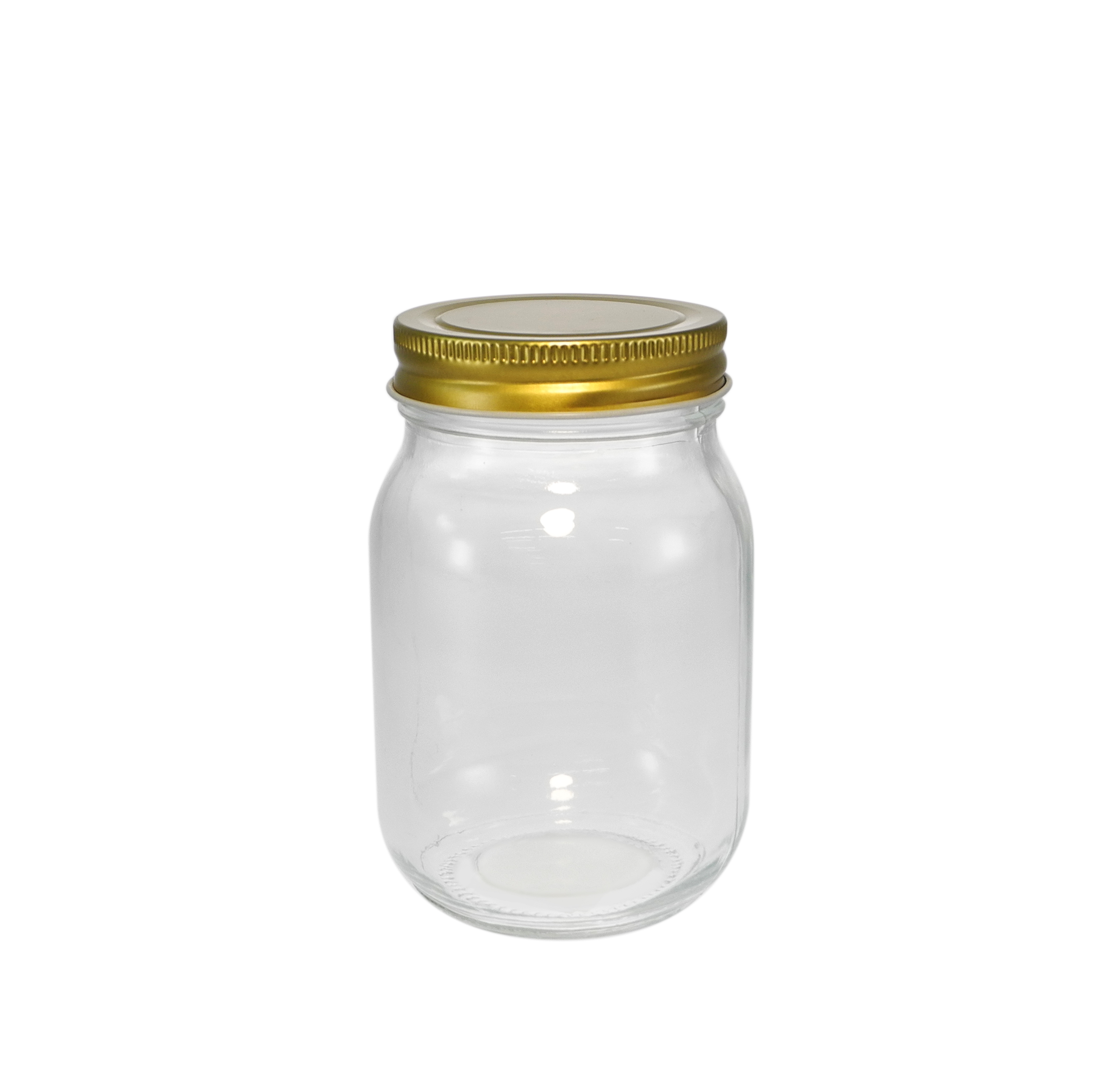 Polished High-boron-silica Glass Storage Jar YD-STJ-127