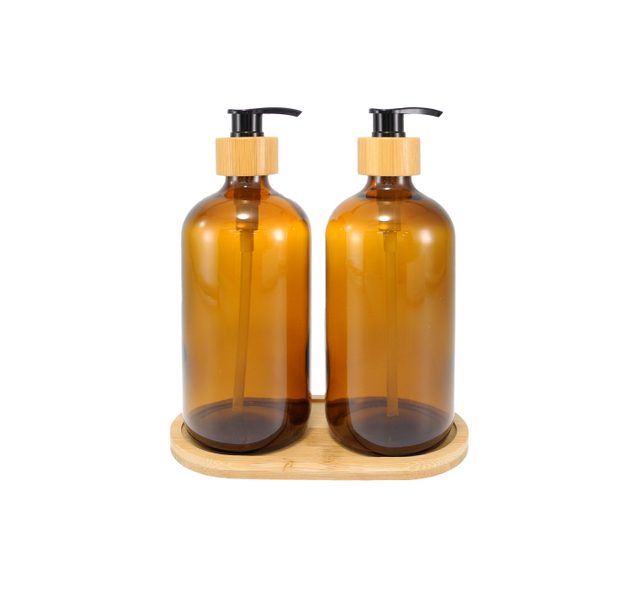 High-transparency Brown Bathroom Bottle YD-BC-035