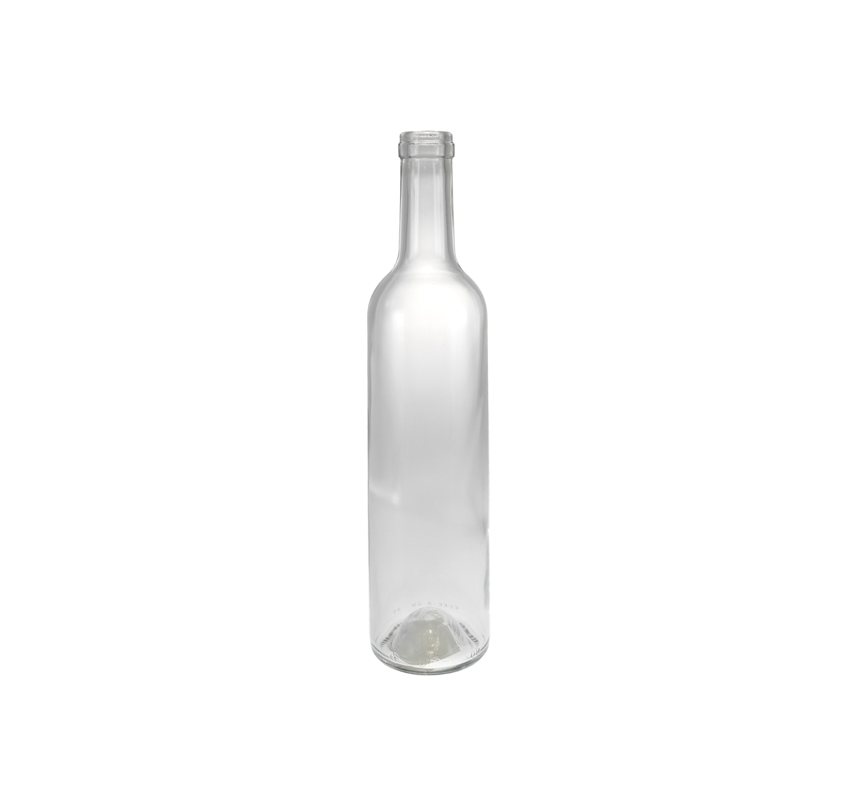 Transparent Non-relief Glass Wine Bottle YD-OW-013