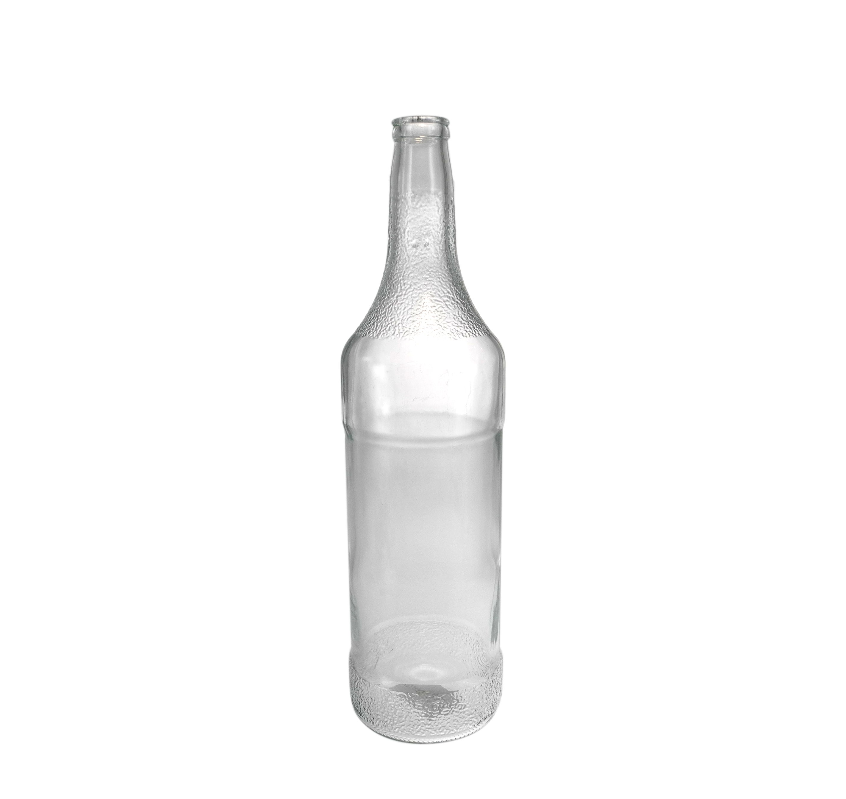 Long Cylindrical Transparent Glass Wine Bottle YD-BOW-014