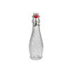 Cylindrical External Relief Glass Stopper Bottle YD-BOT-036