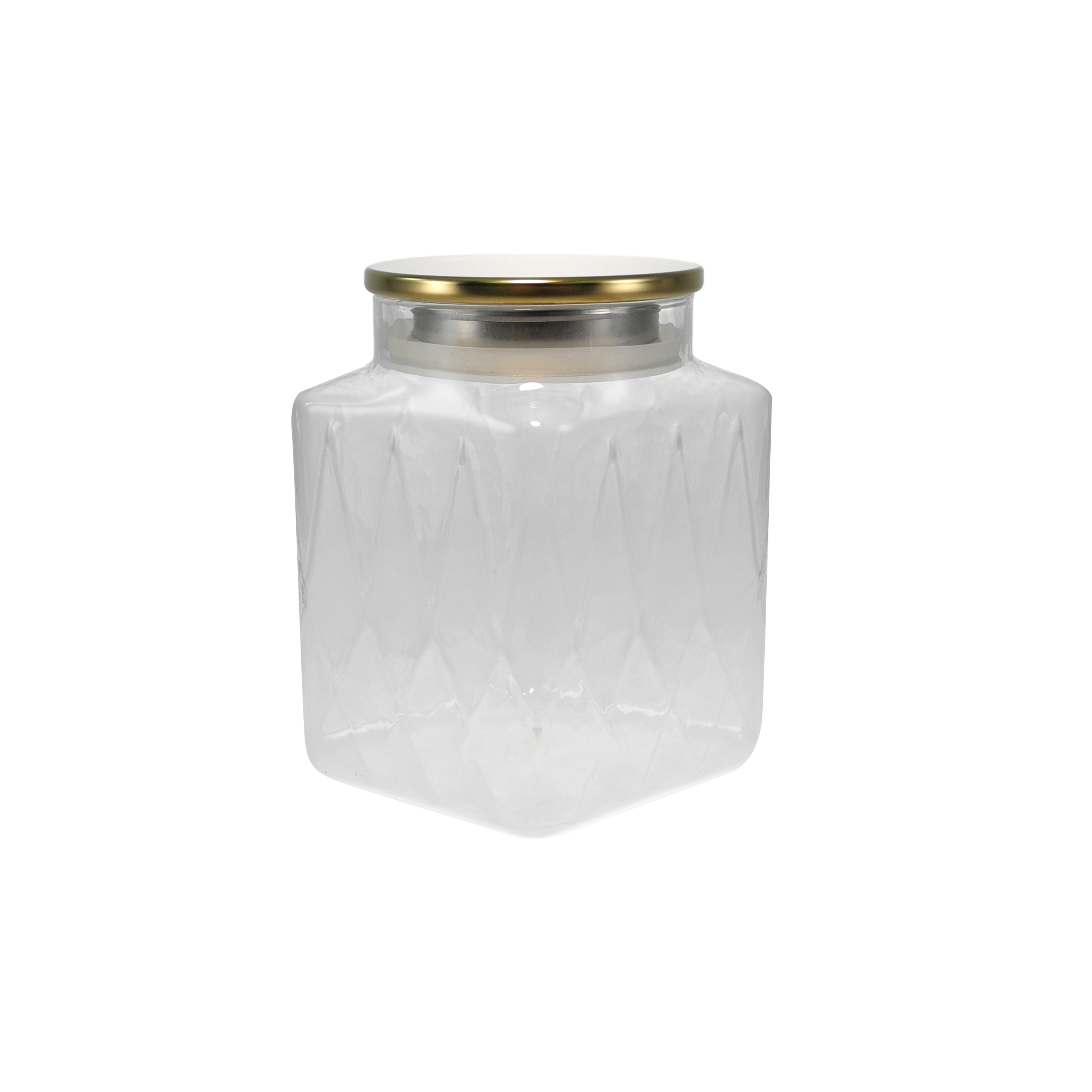 Relief High Borosilicate Glass Storage Jar YD-STJ-080