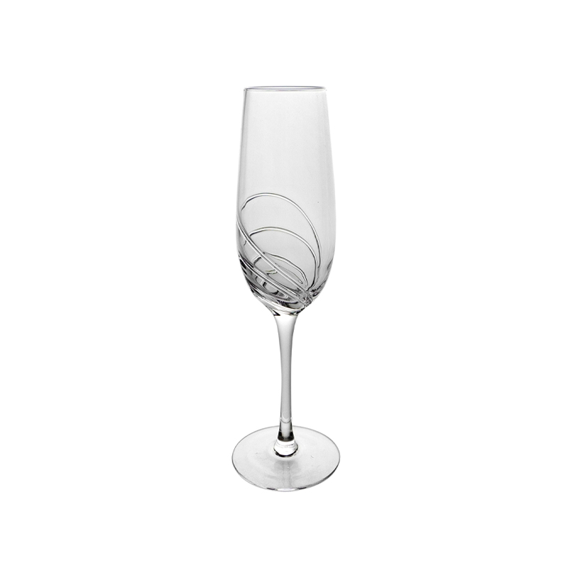 Line Embossed Wine Glass YD-PTC-042