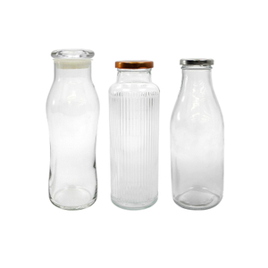 Transparent Glass Storage Jar YD-STJ-043
