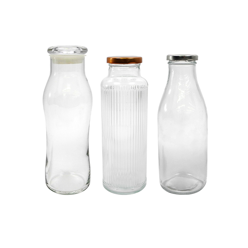 Transparent Glass Storage Jar YD-STJ-043