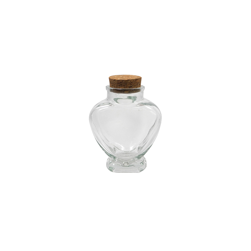 Wooden Stopper Glass Storage Jar YD-STJ-064