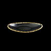 Oval Gold Painted Hot Bending Plate YD-HBP-001