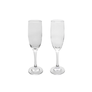 Clear Glass Champagne Flute YD-PTC-027