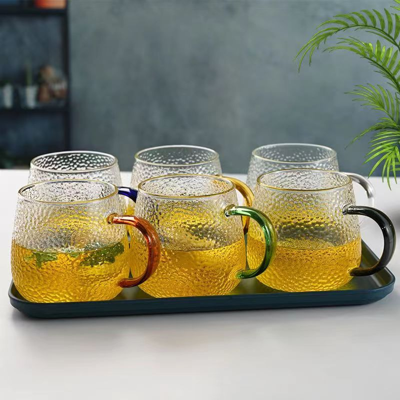 Hammered Glass Set YD-CUP-041