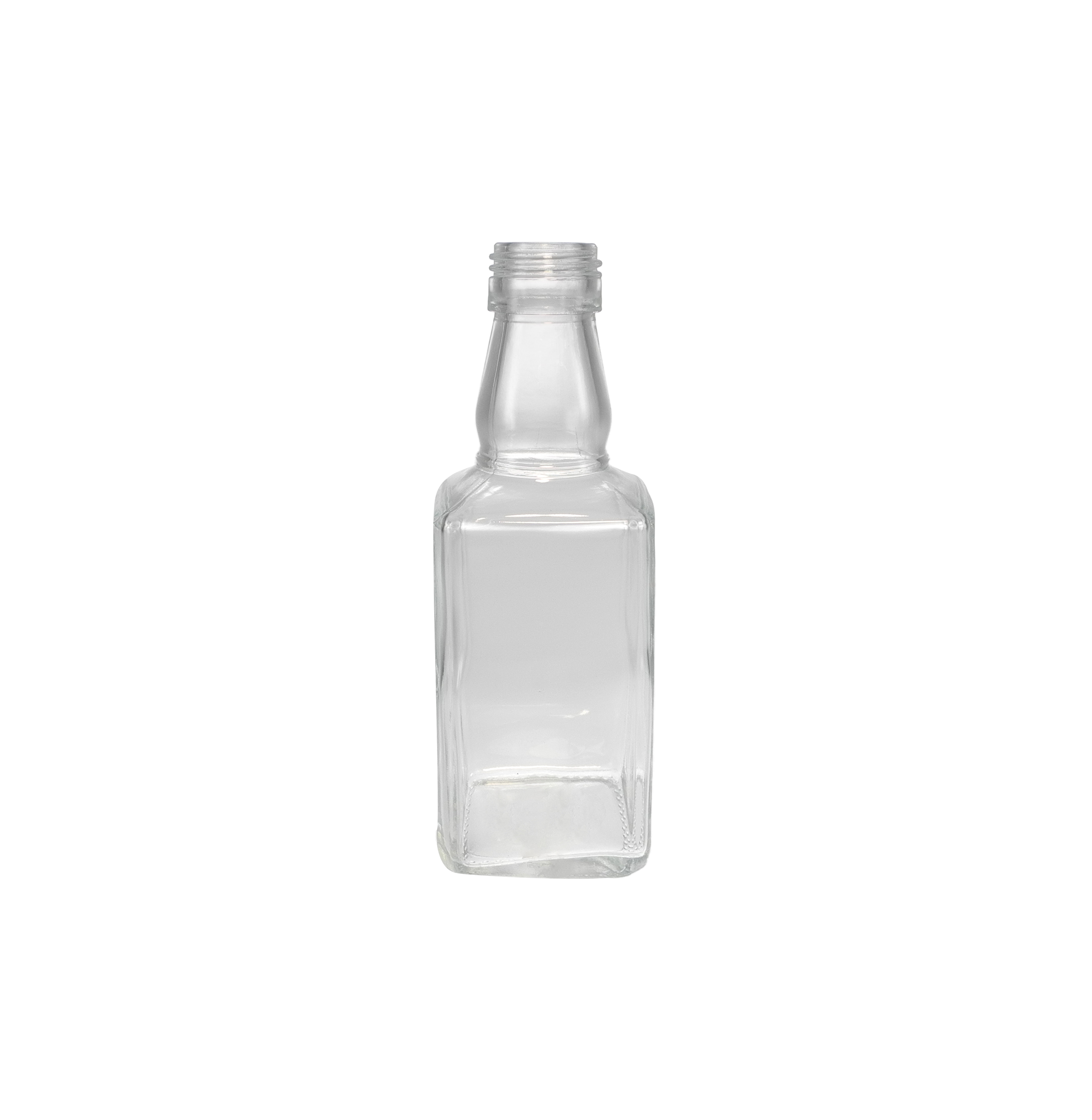 Square Bottle with A Round Neck Glass Bottle YD-BOT-023